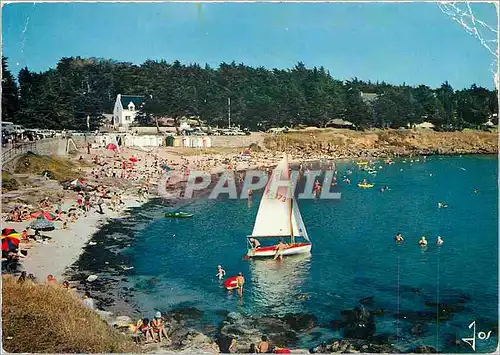 Moderne Karte La Bretagne en couleurs Port Navallo (Morbihan) MX