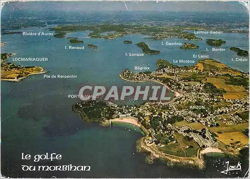 Cartes postales moderne Couleurs de Bretagne Le Golfe du Morbihan