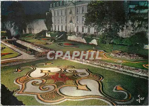 Cartes postales moderne La Bretagne en couelurs Vannes Feerie nocturne dans les jardins de l'Hermine