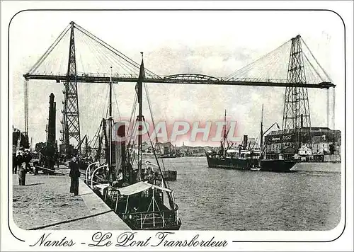 Cartes postales moderne Nantes (Loire Atlantique) le pont Transbordeur