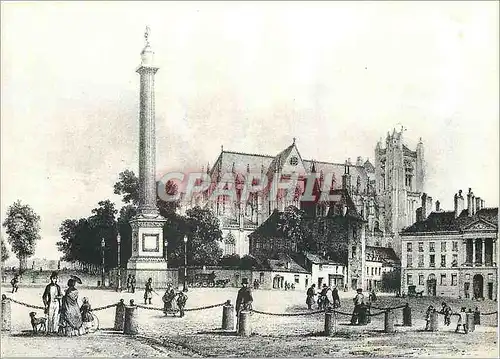 Moderne Karte Images d'Autrefois Le vieux Nantes