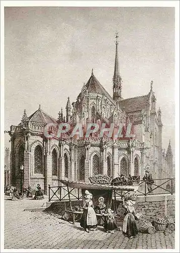 Cartes postales moderne Nantes autrefois L'eglise Saint Nicolas