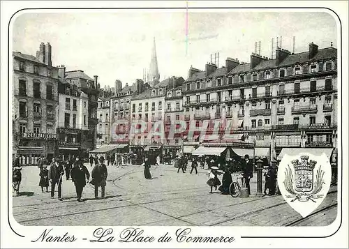 Cartes postales moderne Nantes (Loire Atlantique) La Place du Commerce
