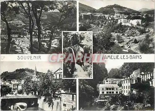 Moderne Karte Amelie les Bains (Pyr Orientales)