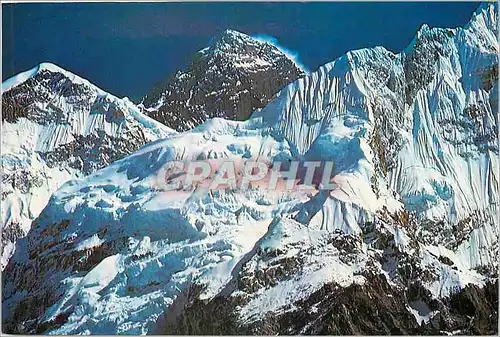 Cartes postales moderne Mt Everest Flanked by Nuptse
