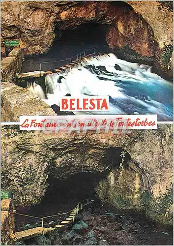 Cartes postales moderne Belesta (Ari�ge) Fontaine intermittente de Fontestorbes