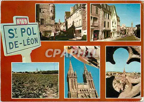 Cartes postales moderne Bretagne France Saint Pol de Leon (Finistere)