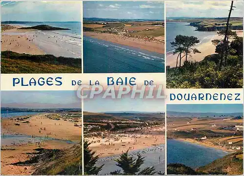 Cartes postales moderne Bretagne (Finistere) Plages de la baie de Douarnenez
