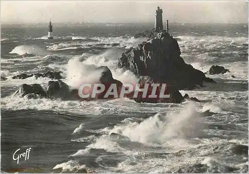 Cartes postales moderne Bretagne Pointe du Raz (Finistere) et le Phare de la Vieille