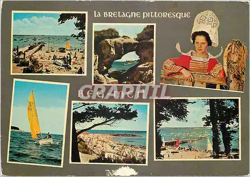 Cartes postales moderne Cornouaille Plages de Beg Meil