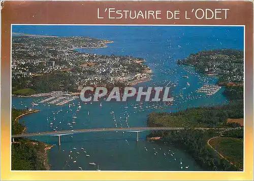 Cartes postales moderne Bretagne Benodet (Finistere) Le pont sur l'Odet