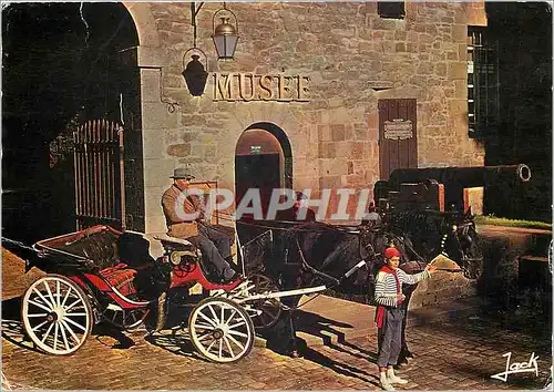 Cartes postales moderne Bretagne cote d'Emeraude Sait Malo Cite Corsaire Le Fiacre