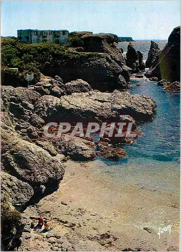 Cartes postales moderne Belle ile en mer (Morbihan) La Pointe des Poulains et le Fort Sarah Barnhardt