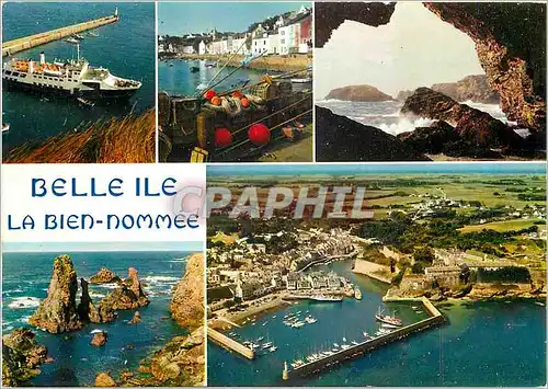 Cartes postales moderne Belle ile en mer (Morbihan) Les aiguilles de Port Coton