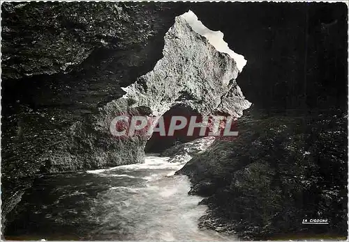 Moderne Karte Belle ile en mer (Morbihan) Grotte de l'Apothicairerie