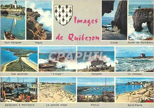 Cartes postales moderne Bretagne presqu'ile de Quiberon