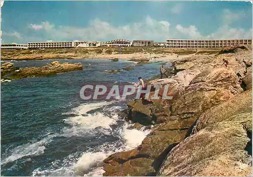 Cartes postales moderne Bretagne presqu'ile de Quiberon Le Centre de Thalassoth�rapie et les hotels