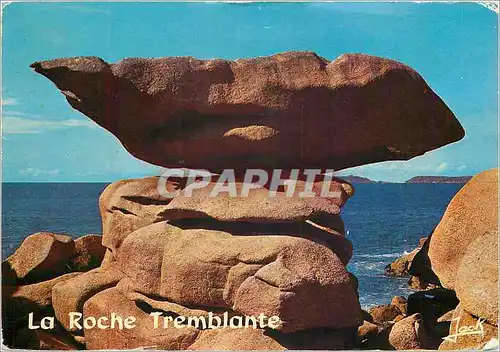 Cartes postales moderne Bretagne Cote de granit rose ploumanach Parmi les rochers bizarres