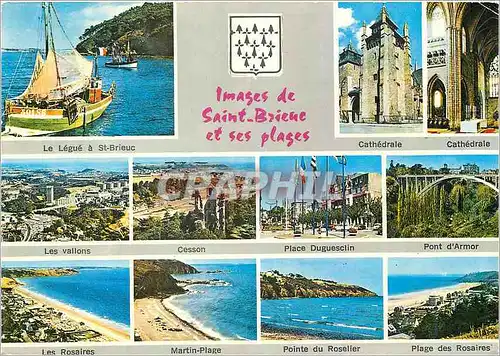 Cartes postales moderne Bretagne Images de Saint Brieuc et ses Plages