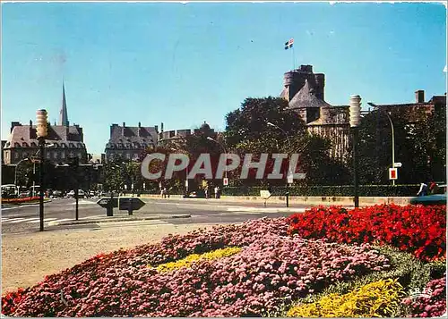 Cartes postales moderne St Malo en l'Isle L'esplanade St Vincent Le chateau