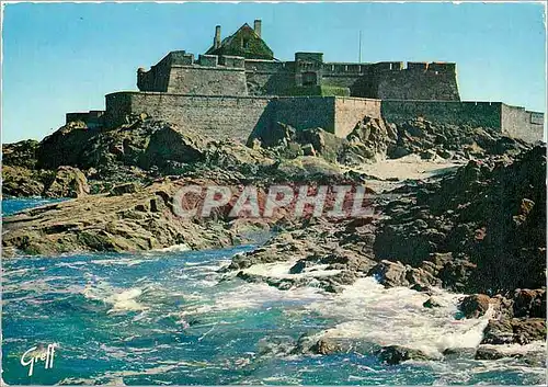 Cartes postales moderne Bretagne Saint Malo (Ille et Vilaine) Le Fort National