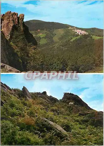 Moderne Karte Col d'Ibardin Vera de Bidasoa