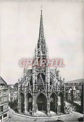 Moderne Karte Rouen Eglise Saint Maclou
