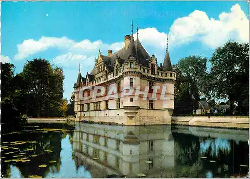 Cartes postales moderne Chateau de la Loire Azay le Rideau (Indre et Loire) Facade Sud