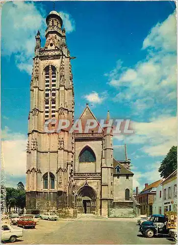 Cartes postales moderne Couleurs et Lumiere de France Compiegne (Oise) L'eglise Saint Jacques (XII et XVe s)