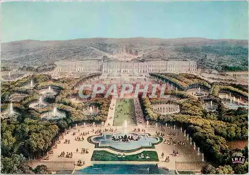 Cartes postales moderne Versailles (S et O) Vue generale du Parc et du Palais Un paysage ou se resument la culture et l(