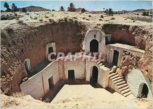 Cartes postales moderne matmata (Tunisie) habitation troglodythe