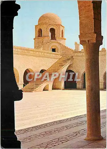 Cartes postales moderne Sousse Tunisie La cour de la grande Mosquee