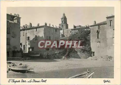 Cartes postales moderne St Tropez Var Le vieux Port