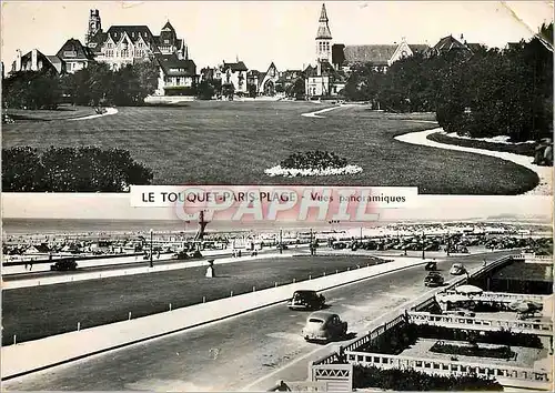 Cartes postales moderne Le Touquet Paris Plage vues panoramique