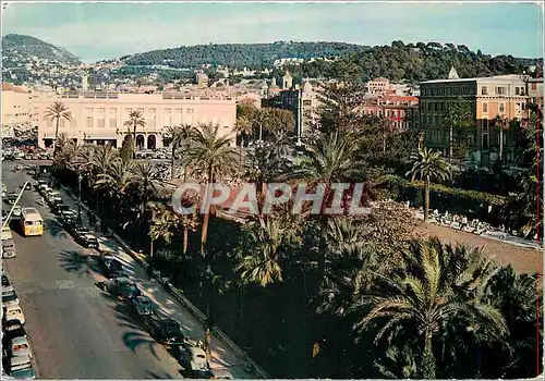 Moderne Karte Nice Les Jardins et le Casino municipal