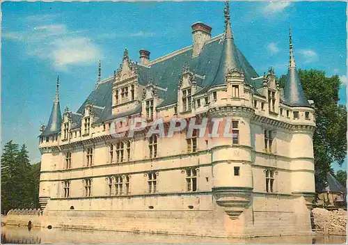 Cartes postales moderne Azay le Rideau (Indre et Loire) Le chateau (1518 1528) vu du Sud Est