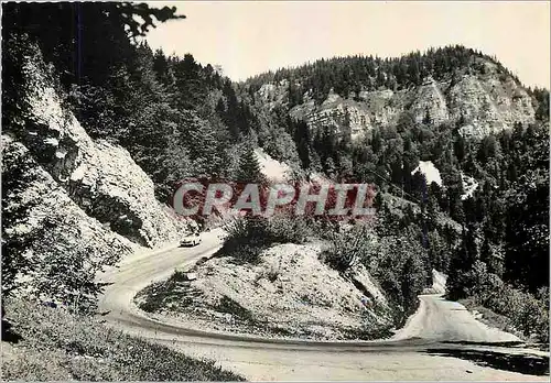 Moderne Karte Col de la faucille (Ain) alt 1823 m route la faucille Gex Le grand tournat du Pailly