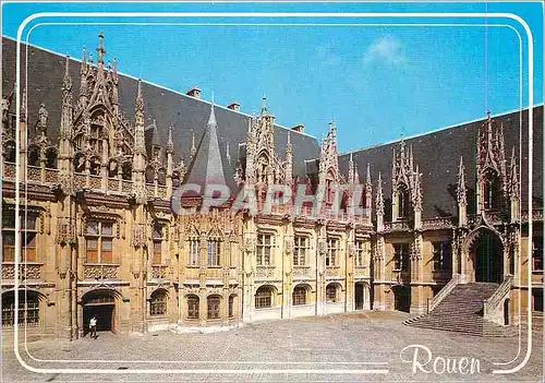 Cartes postales moderne Regard sur la Normandie (France) Rouen Cour du Palais de Justice