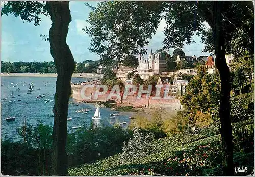 Cartes postales moderne Dinard Cote d'Emeraude (I et V) La Promenade du claire de Lune la Baie du Prieure le Yacht Club