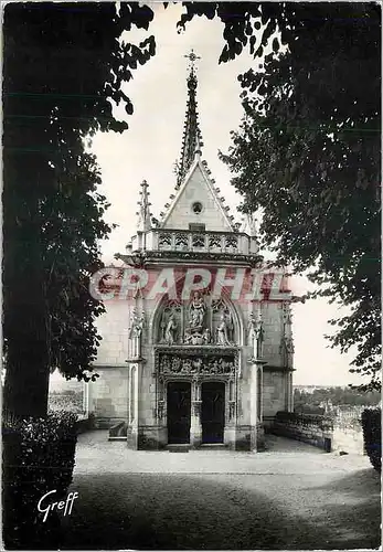 Cartes postales moderne En Touraine Chateau d'Amboise la Chapelle St Hubert