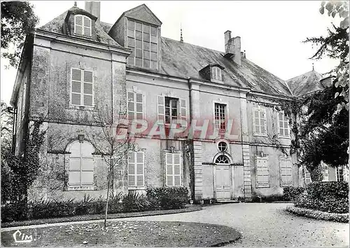 Moderne Karte Indre Touristique) Nohant Le Chateau de George Sand la Facade