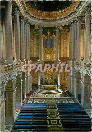 Cartes postales moderne versailles et ses merveilles le chateau de la chapelle dediee a Saint Louis