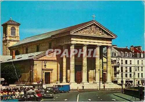 Cartes postales moderne St Germain en Laye (Yvelines) L'Eglise place du Chateau