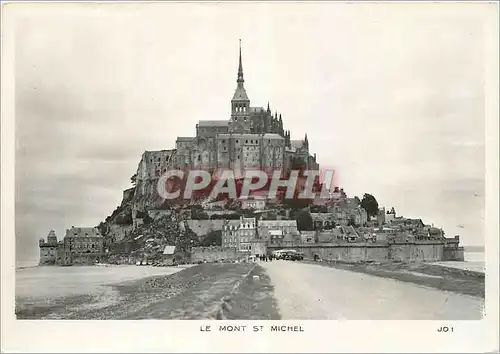 Moderne Karte Le Mont St Michel