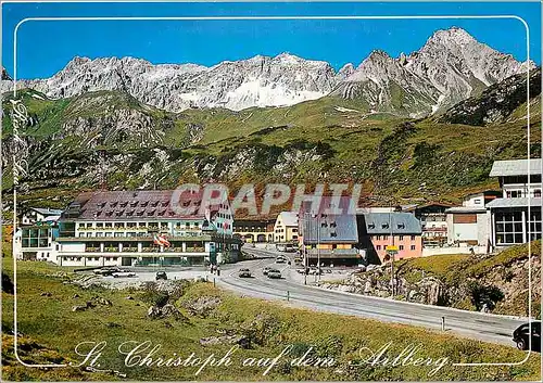 Moderne Karte Arlberg Hospiz Hotel Famille Werner