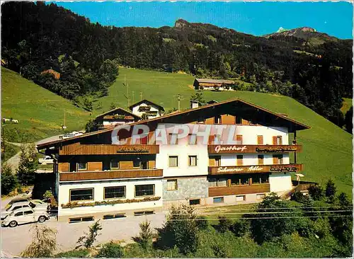 Moderne Karte Pension Restaurant Schwrzer Adler Hippach Ramsau