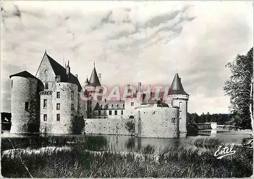 Moderne Karte Le Chateau de Sully sur Loire (XIVe s) La facade sud Ouest et la tour Rosee