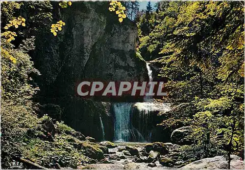 Cartes postales moderne Le  Jura Pittoresque Cascade de la Billaude (28 m)