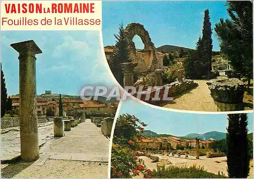Moderne Karte Paysages de France Vaison la Romaine Vaucluse alt 200 m