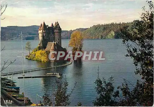 Moderne Karte Gorges de la Dordogne Le chateau de Val